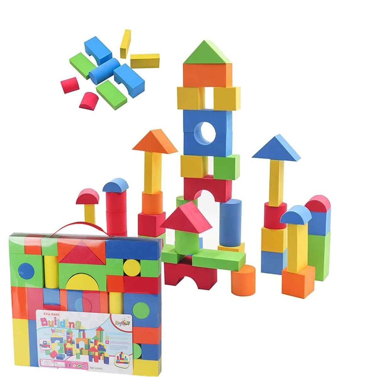 GENERICO - Bloques de Construcción de Espuma EVA  para Niños Juguetes