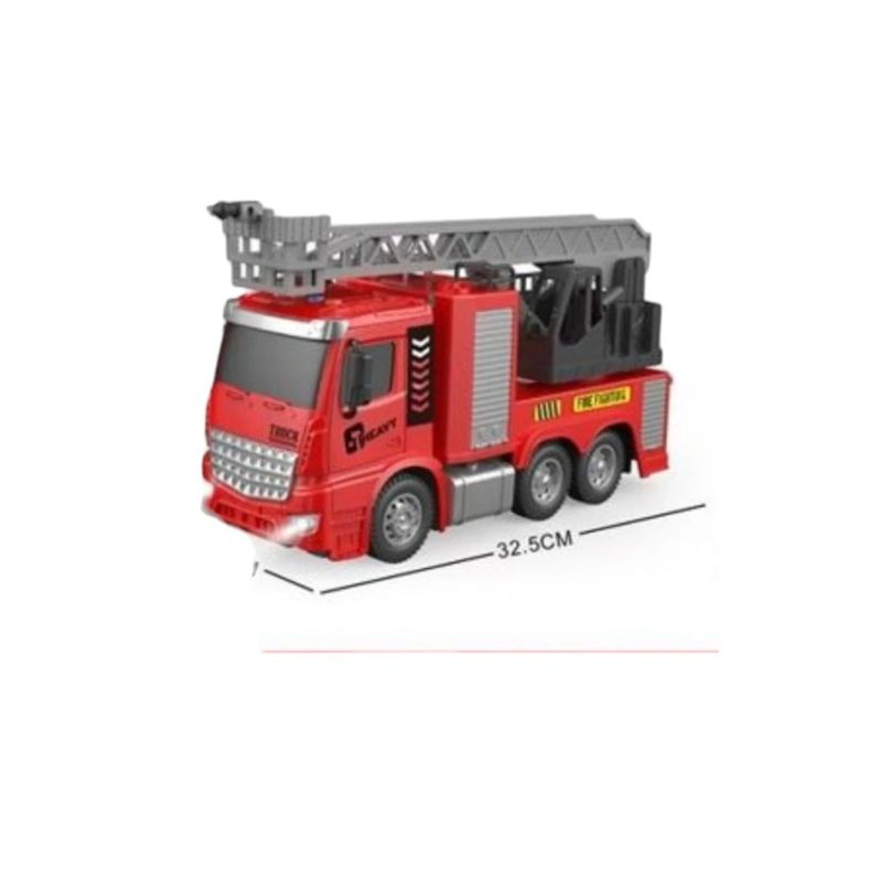 GENERICO - Juguete Camión De Bomberos Luces Sonido Y Movimiento