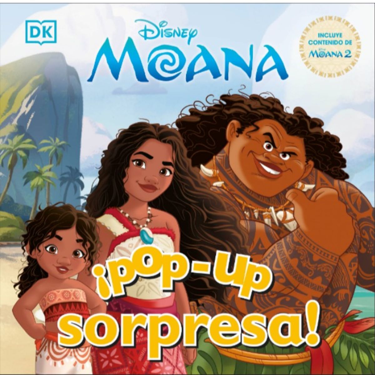 EDITORIAL DK - Libro Pop-Up sorpresa! Disney Moana - Dk