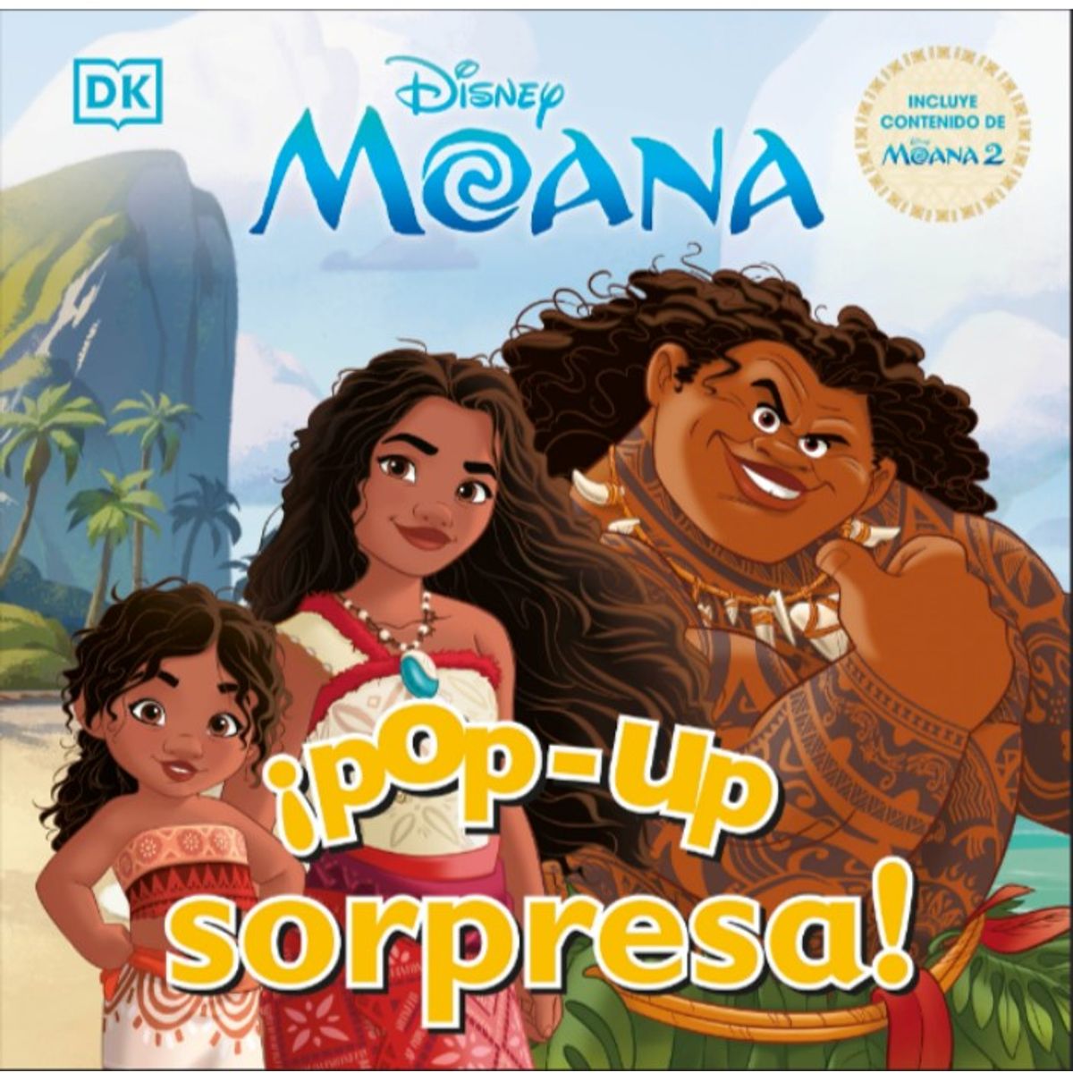 EDITORIAL DK - Libro Pop-Up sorpresa! Disney Moana - Dk