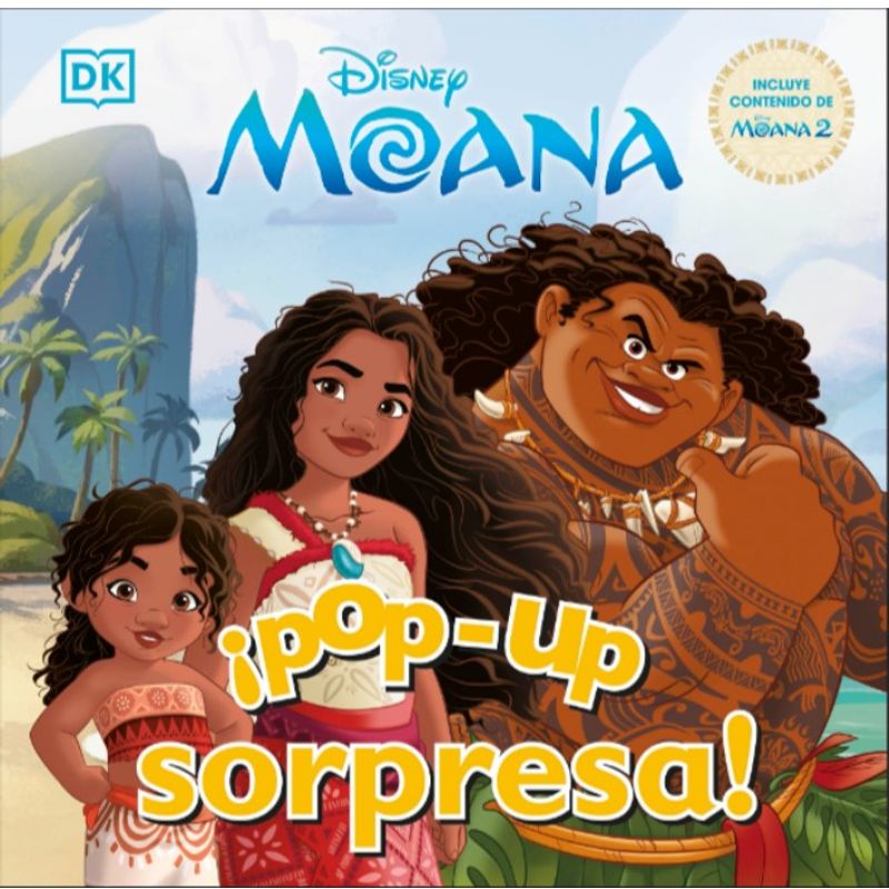 EDITORIAL DK - Libro Pop-Up sorpresa! Disney Moana - Dk