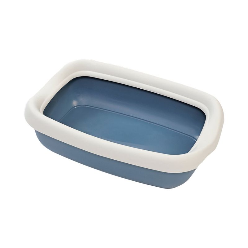 MPS - Arenero para Gato  Betta con Marco Azul Opaco MPS