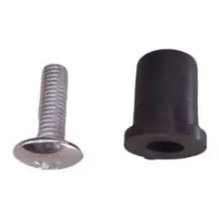 GENERICO - BUJE CAUCHO CON TORNILLO PARA CARENAJE BAJAJ