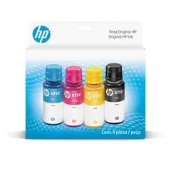 HP - Pack de 4 tinta GT53/GT52 Original Negro, Cyan, Magenta, Amarillo