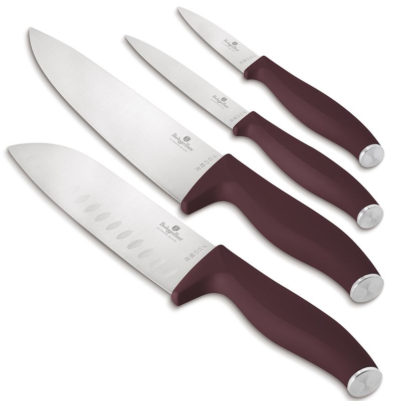 BERLINGER HAUS - SET DE CUCHILLOS 4 PZS ACERO INOXIDABLE