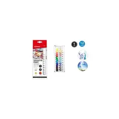 GENERICO - Pintura Gouache 6 ML 12 Pcs