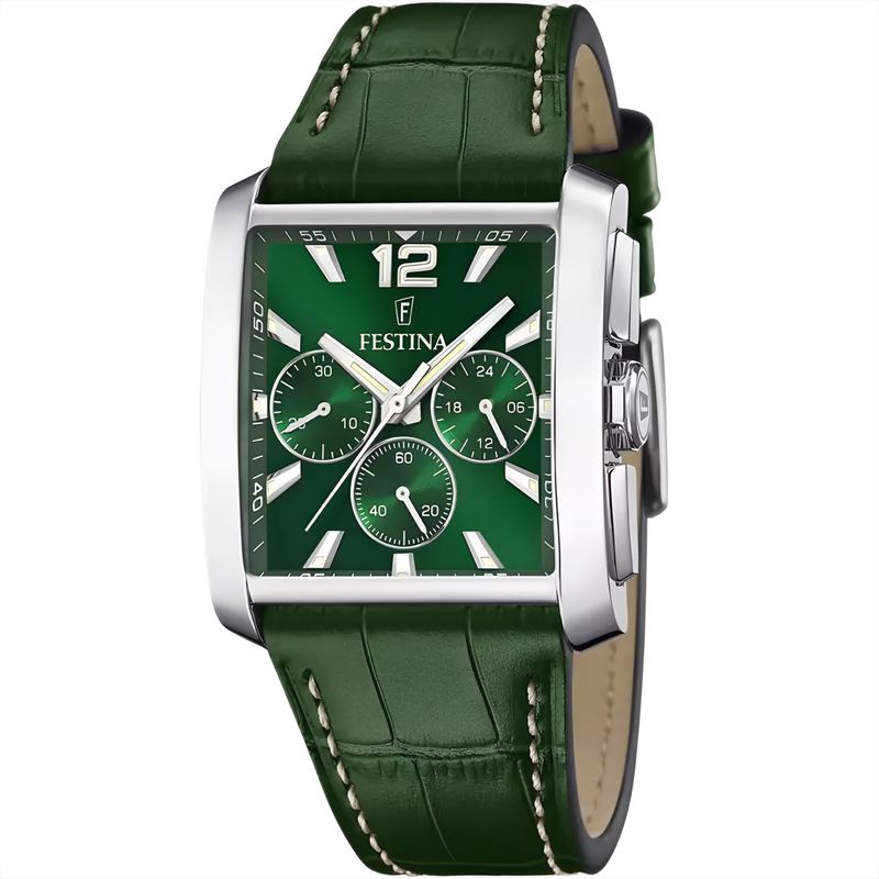 FESTINA - Reloj Festina F206363 Chronograph Verde Hombre