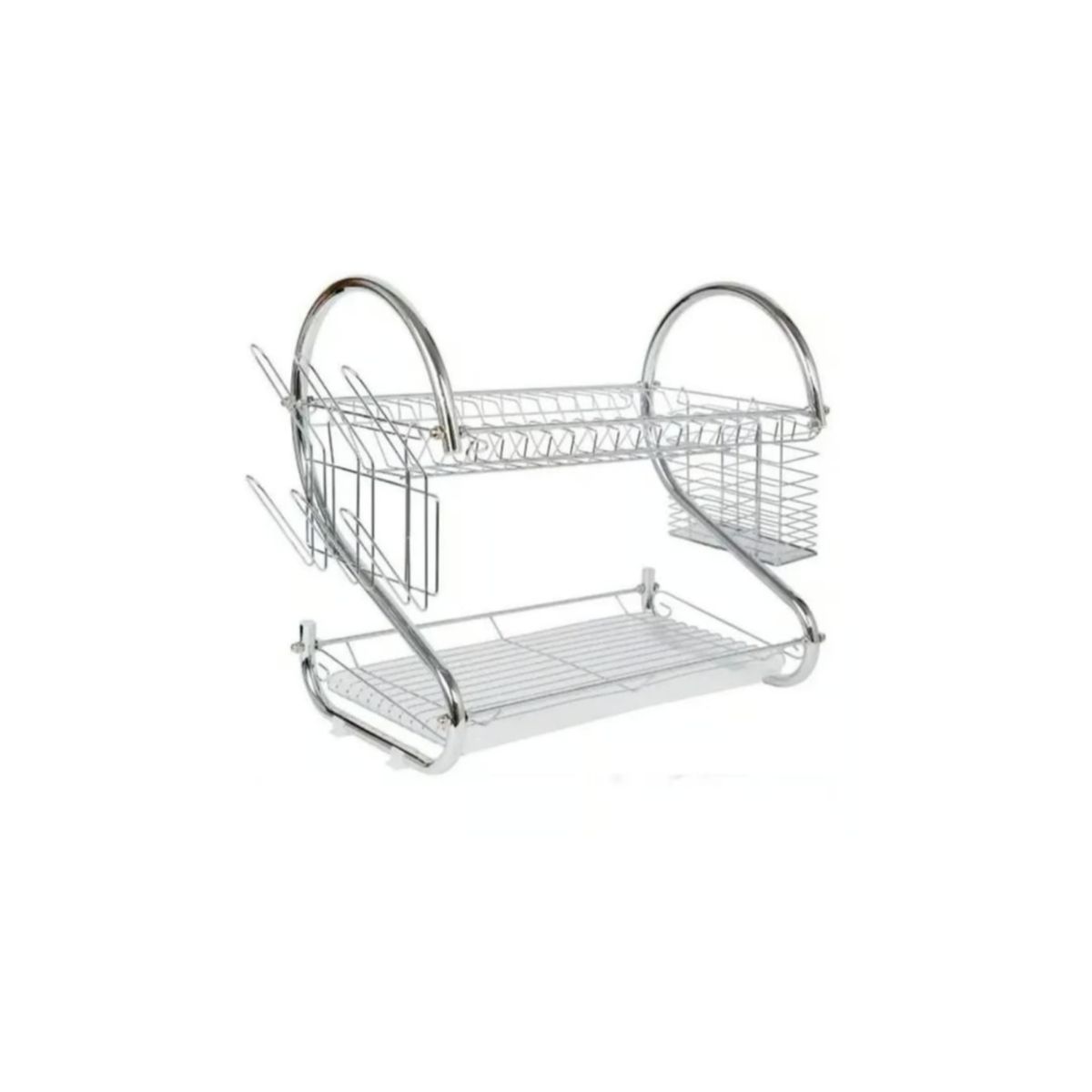 GENERICO - Secador De Platos Escurridor Acero Inoxidable