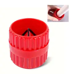 GENERICO - Escariador 2 En 1 Desbarba Tubos Pvc Cañeria Cobre Aluminio