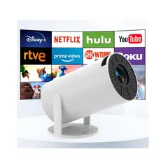 GENERICO - Proyector Mini Portatil Profesional 4K ULTRA HD multimedia