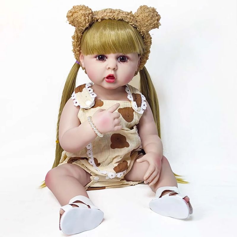 GENERICO - Bebé Reborn 55cm Cuerpo Completo De Silicona