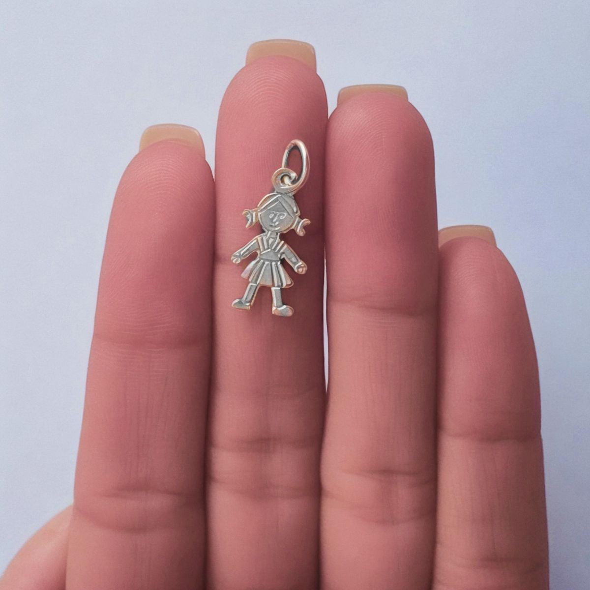 COGGIOLA - Colgante Niña Plata Fina 925