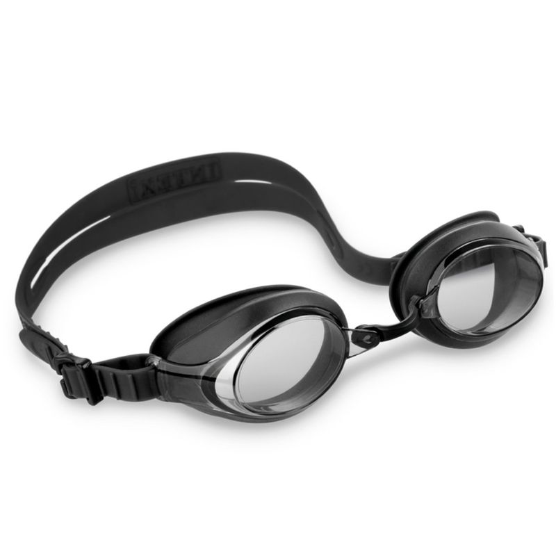 INTEX - Lentes de Natación Youth INTEX 8+ Pro Racing Negro