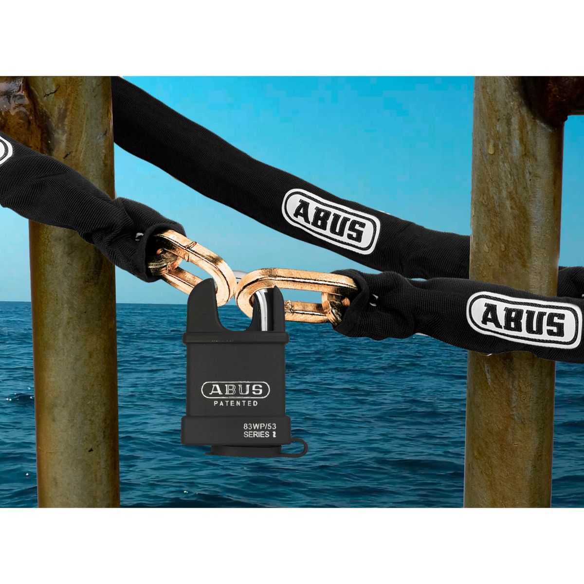 ABUS - Kit Seguridad Rueda De Repuesto 83WPCS - Cadena 10KS140