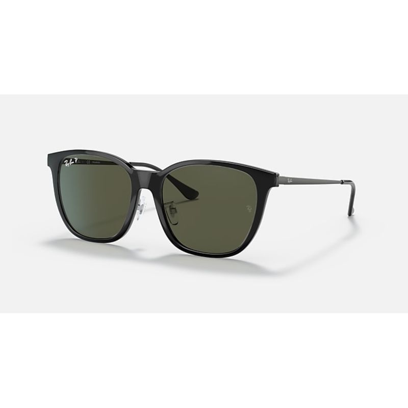 RAY BAN - Lentes de Sol Ray Ban Classic RB4333D Negro/verde polarizado 55-17