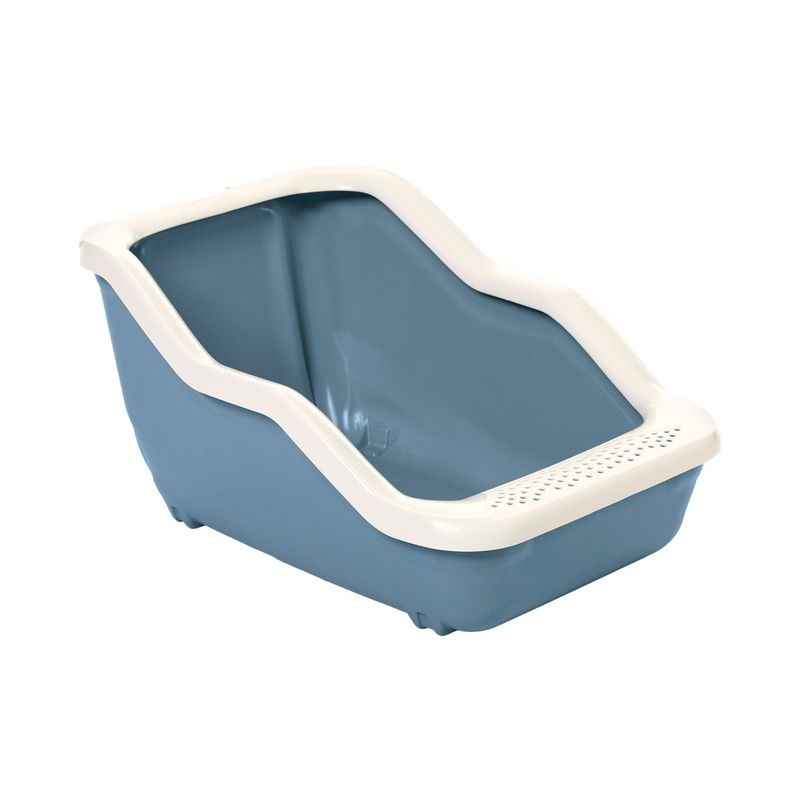 MPS - Arenero Para Gato Netta Open  Azul Opaco MPS