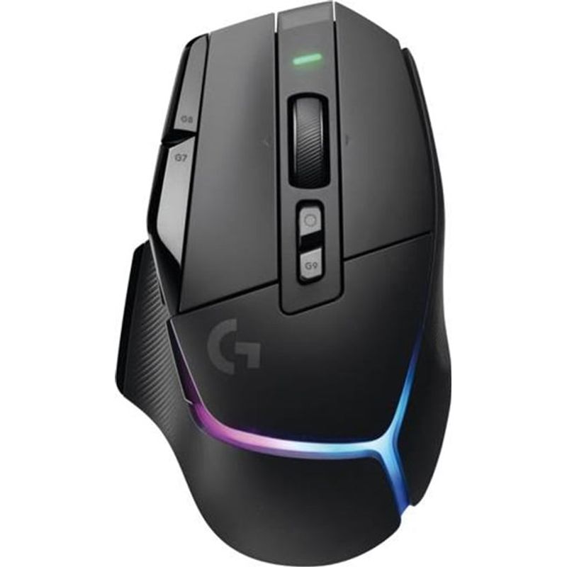 LOGITECH - Mouse gamer inalámbrico recargable Logitech G Serie G502 X Plus black