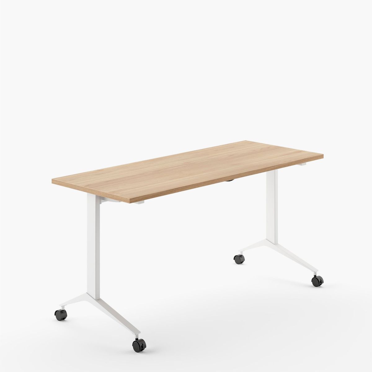 FORM OFFICE - Escritorio Space Plegable 120x60 Natura/Blanco Form