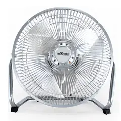 THORBEN - Ventilador Sobremesa Piso Silencioso Thor Box Metal 9 Pulgadas