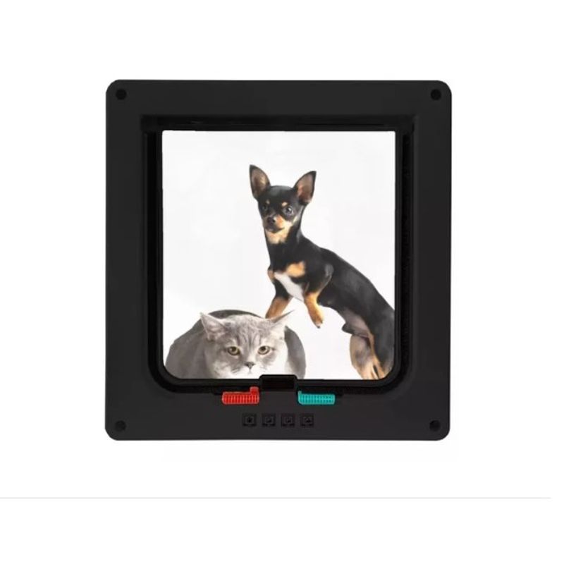 GENERICO - Puerta Talla XL Interior Para Gatos  Perros Mascotas 28x25cm