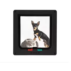 GENERICO - Puerta Talla XL Interior Para Gatos Perros Mascotas 28x25cm