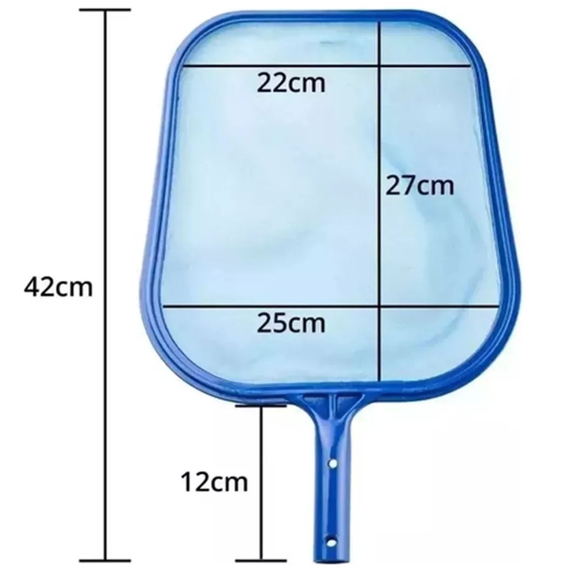 GENERICO - Limpia Piscina Saca Hojas Red Sin Mango Humboldt 29cm X 41cm