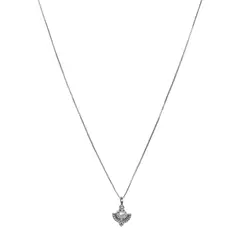 ANDREA - Collar Perla De Río Brahma Plata Fina 925