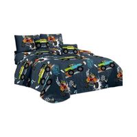 Cubrecama Quilt Verano Plaza y Media Verano Unicolor 11n10