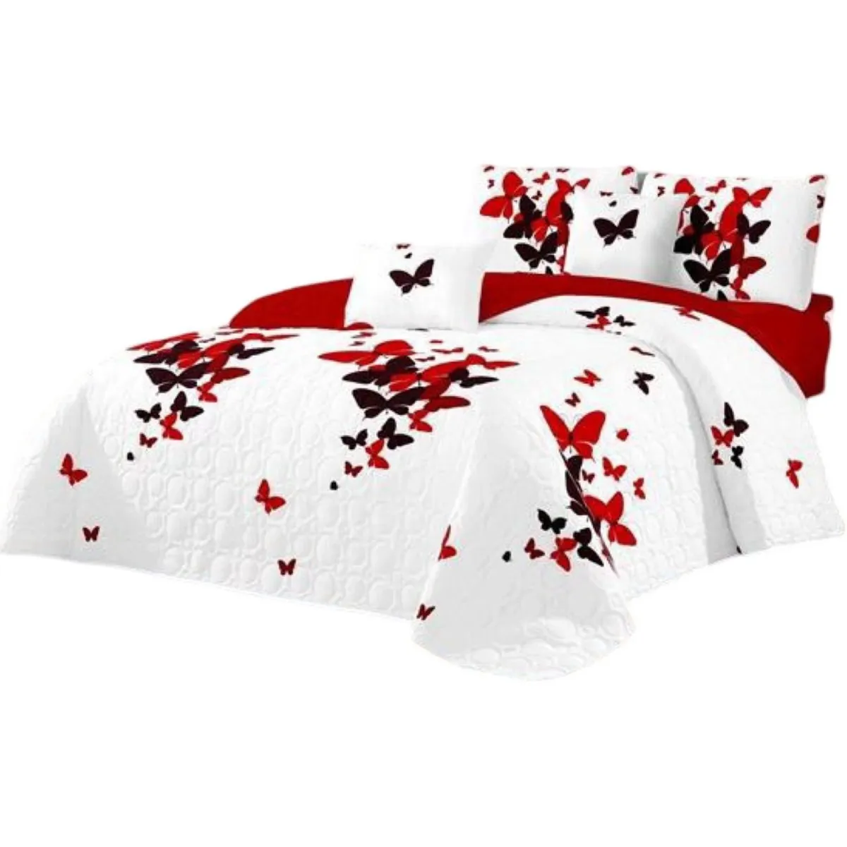 GENERICO - Cubrecama Quilt Verano Plaza y Media Verano Unicolor 11n30