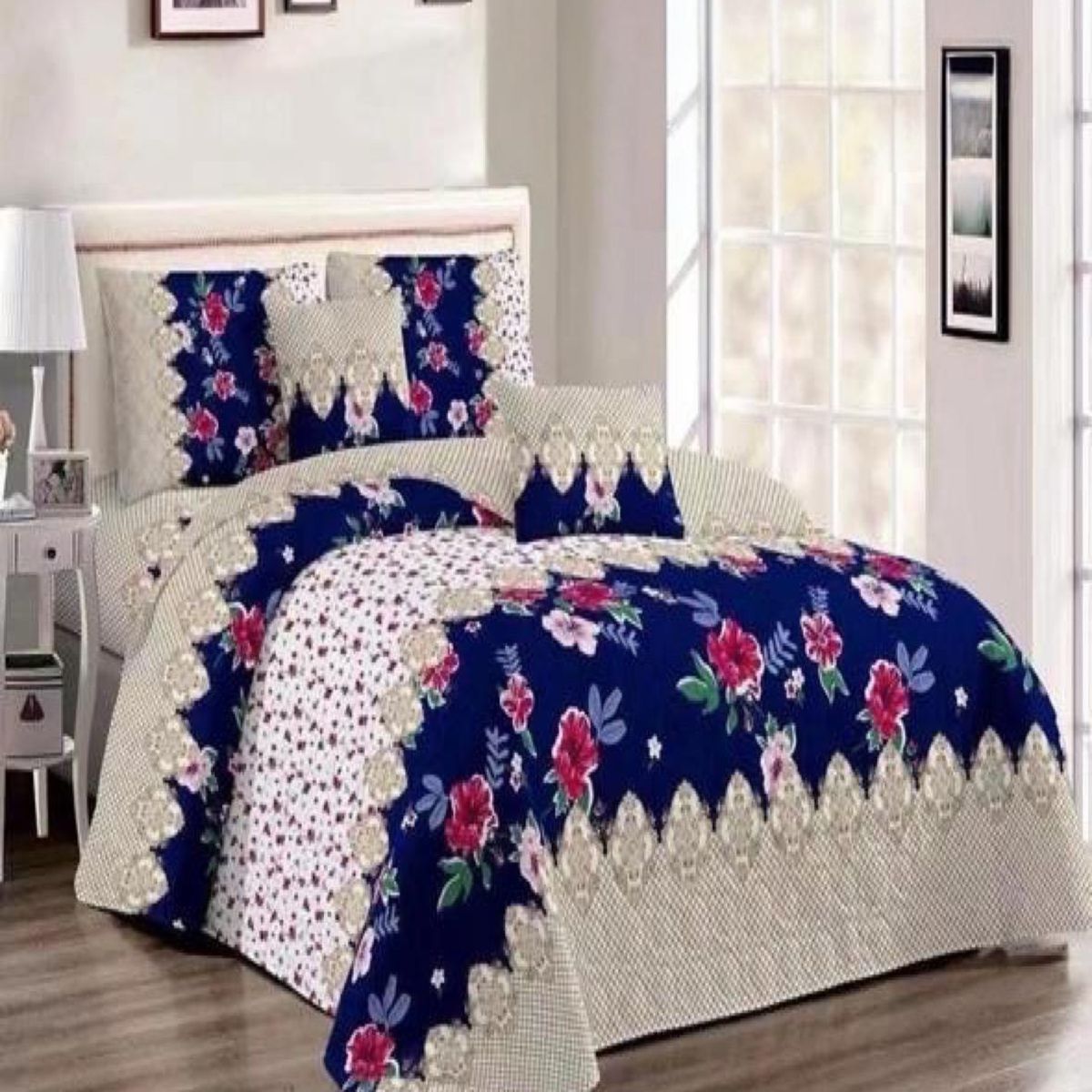 GENERICO - Cubrecama Cobertor Quilt 2 Plaza Primera Verano Q21