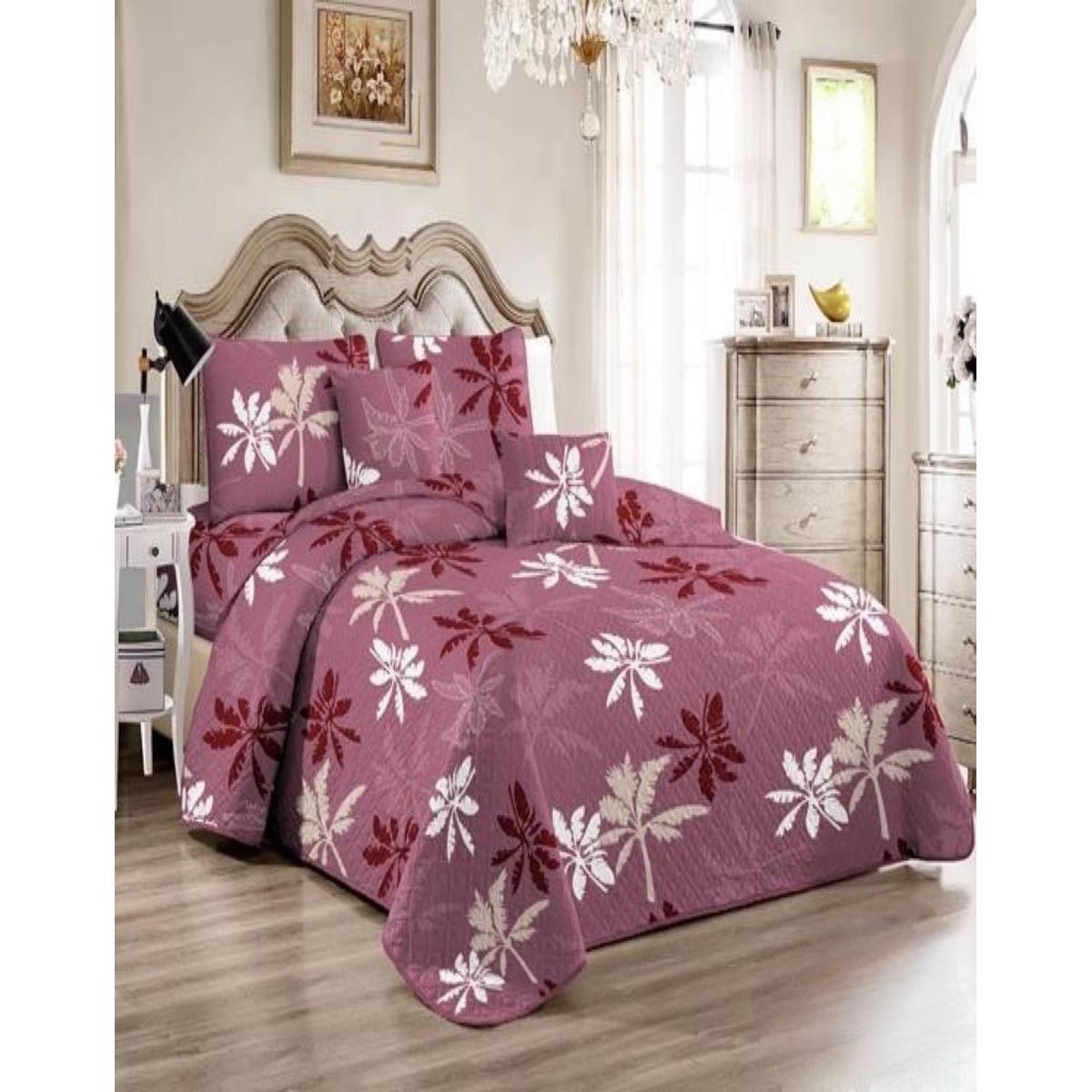 GENERICO - Cubrecama Cobertor Quilt 2 Plaza Primera Verano Q31