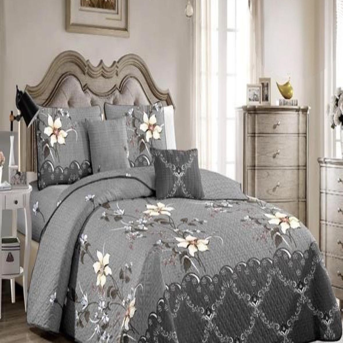 GENERICO - Cubrecama Cobertor Quilt 2 Plaza Primera Verano Q37