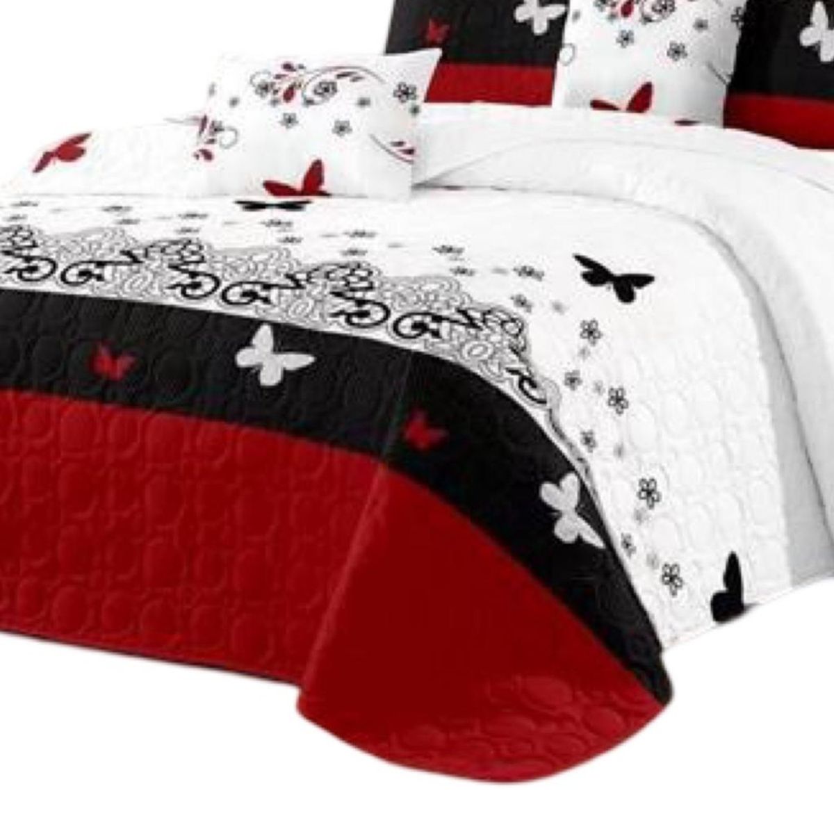 GENERICO - Cubrecama Cobertor Quilt 2 Plaza Primera Verano Q47