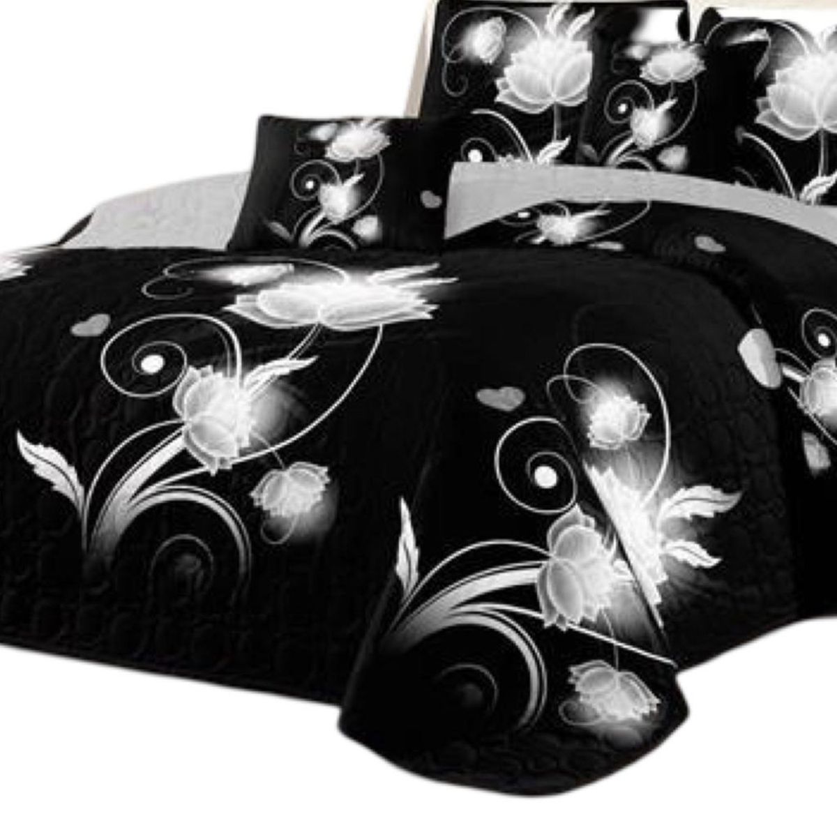 GENERICO - Cubrecama Cobertor Quilt 2 Plaza Primera Verano Q49