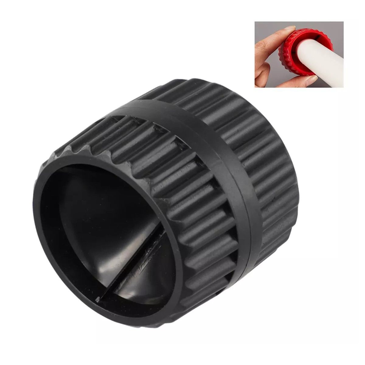 GENERICO - Escariador 2 En 1 Desbarba Tubos Cañeria Cobre Aluminio