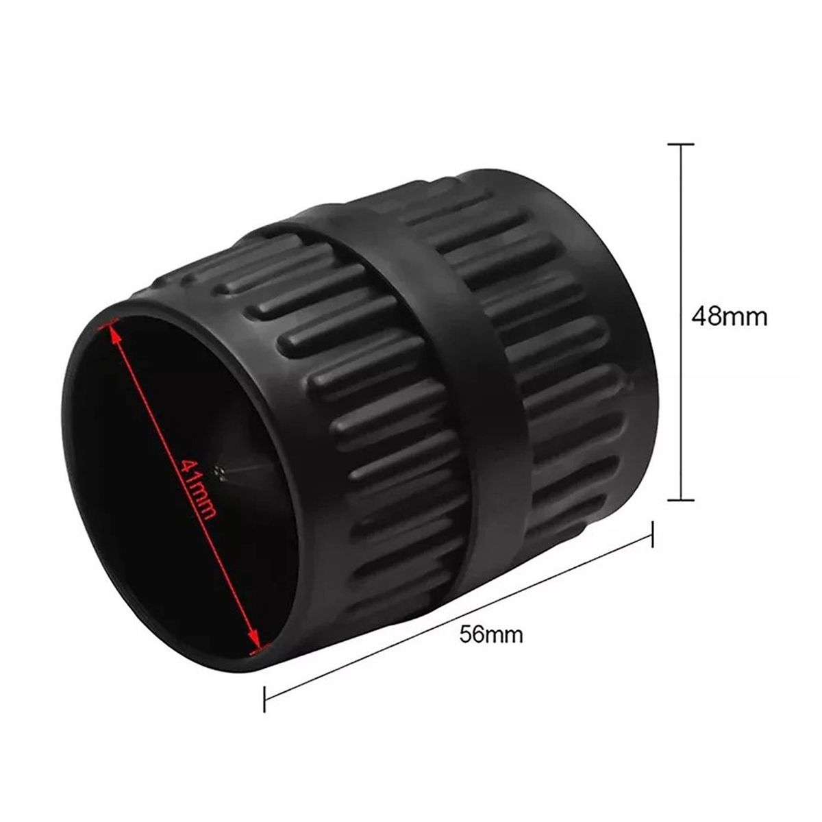 GENERICO - Escariador 2 En 1 Desbarba Tubos Cañeria Cobre Aluminio