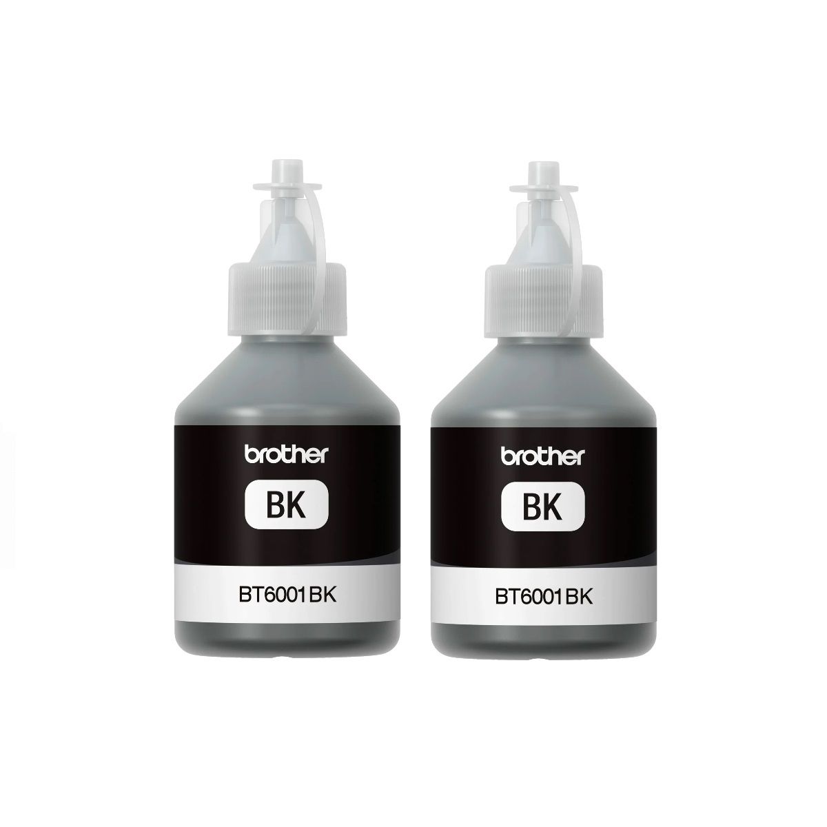 BROTHER - Botellas de Tintas Brother bt6001 Negro Original Pack