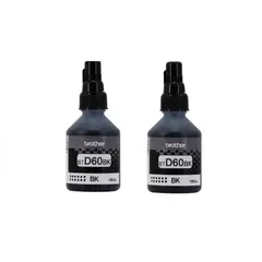 BROTHER - Pack 2 Tintas BTD60 Negro Original