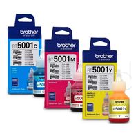 Botellas de Tintas BT5001 M/C/Y Original Pack