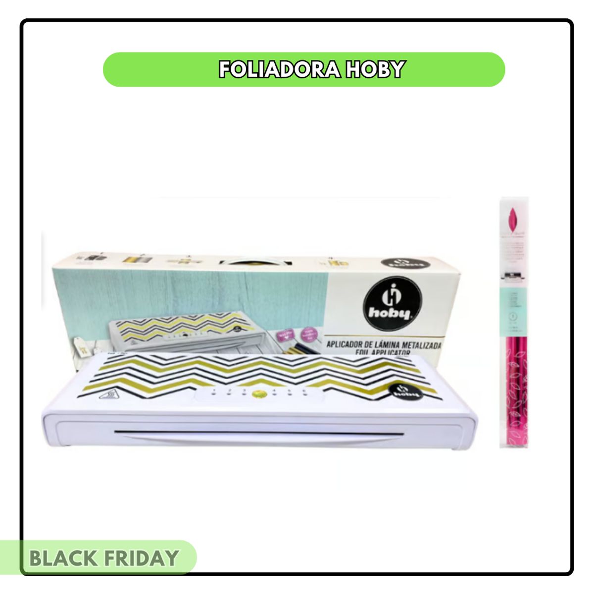 GENERICO - Foliadora HOBY FOIL + Folia SBF106