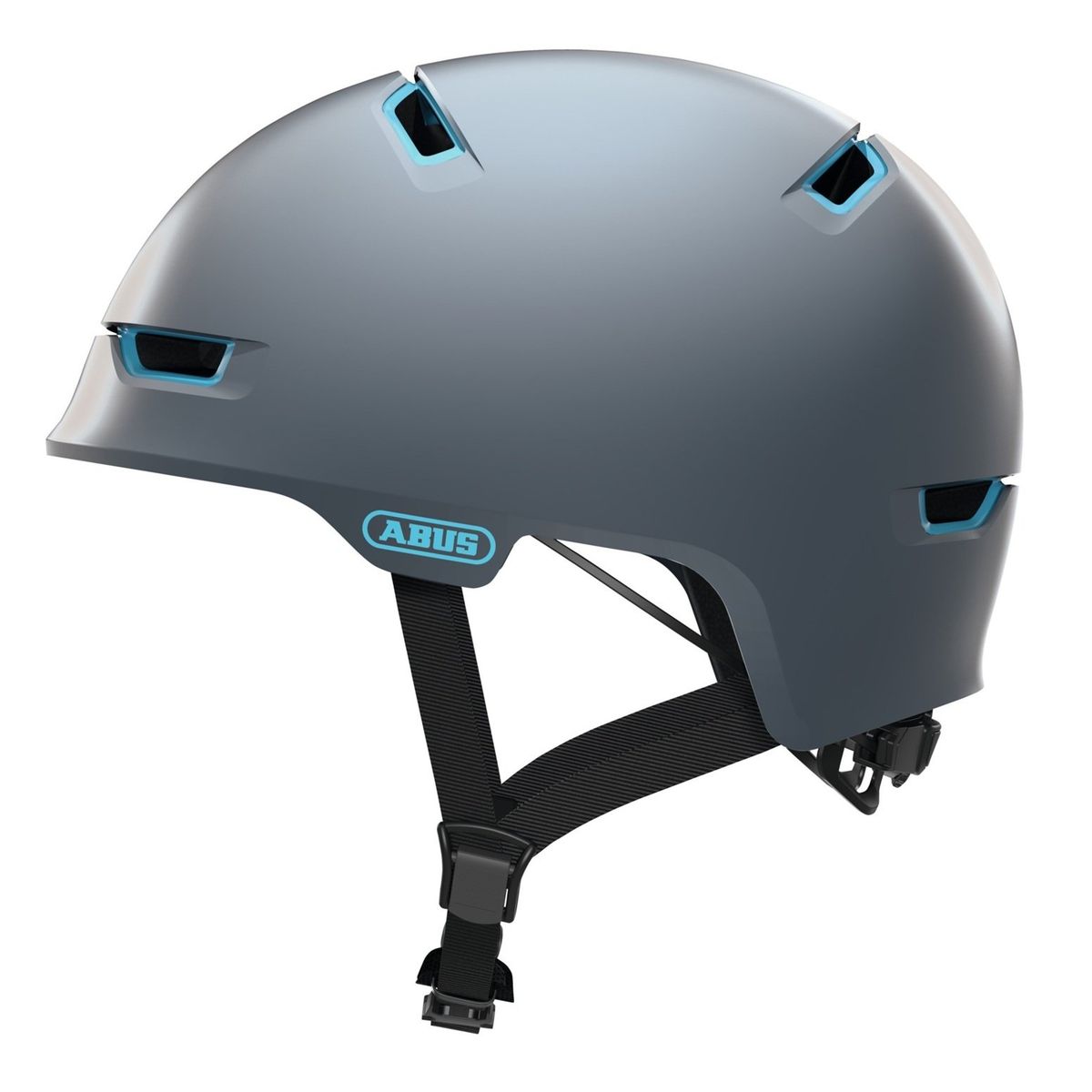 ABUS - Casco Bicicleta Scraper 3.0 Gris Concreto Talla M 54 - 58 cm