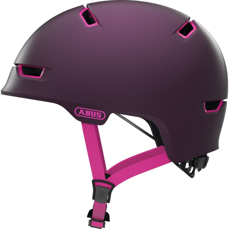 ABUS - Casco Bicicleta Scraper 3.0 Magenta Talla M 54 - 58 cm