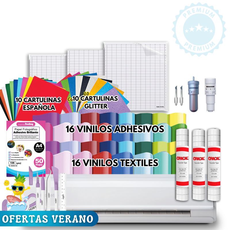 SILHOUETTE - Cameo 5 Blanca FULL insumos