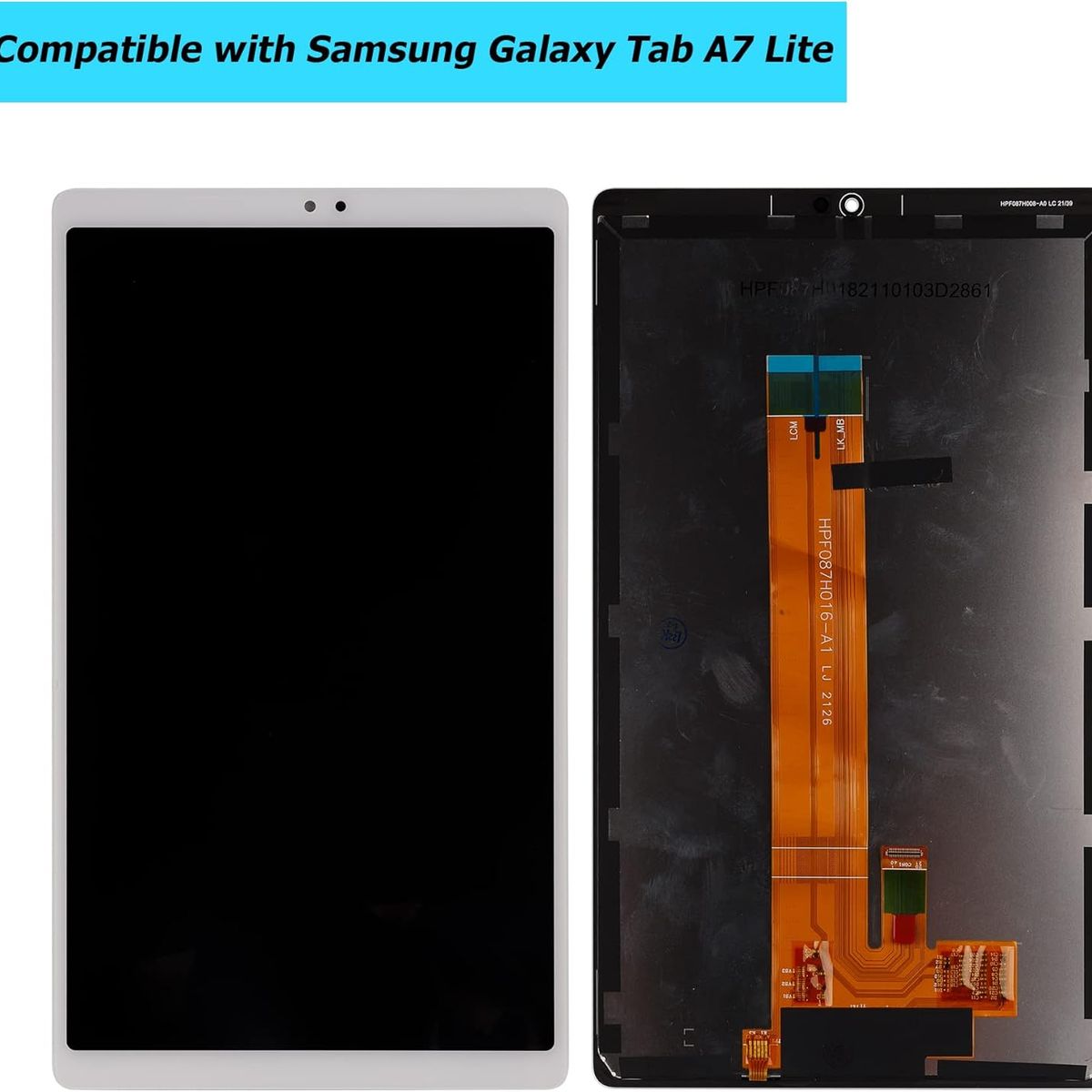 GENERICO - Pantalla Lcd de repuesto compatible con Samsung Galaxy Tab A7 Lite Sm-t220 Blanco