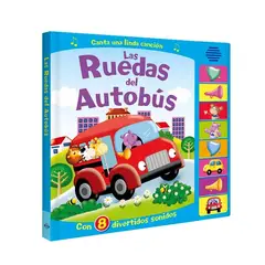 1800 - Test - Libro Canciones Del Jardín - Las Ruedas Del Autobús