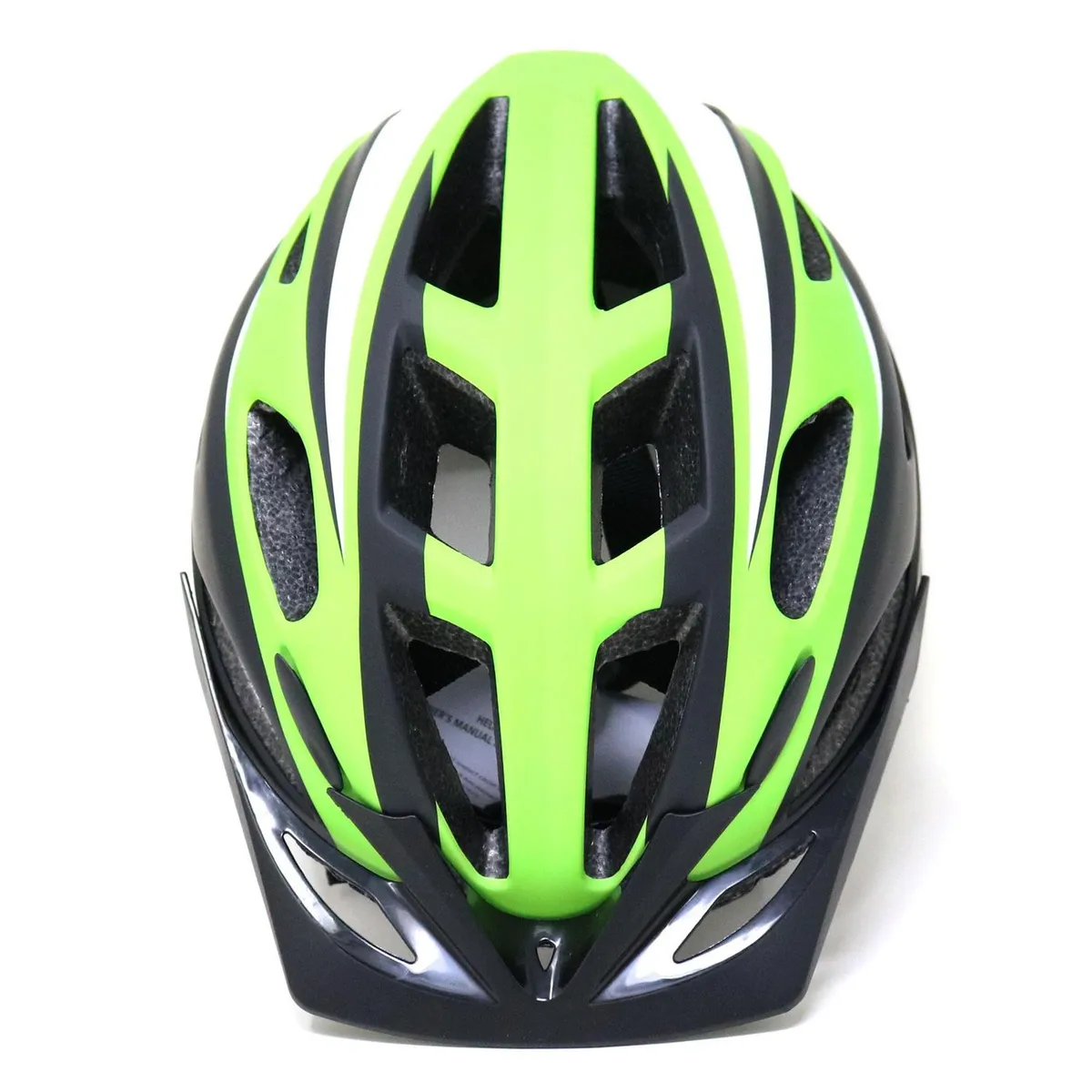 RADICAL MOUNTAIN - Casco Radical Mountain MTB Con Luz Matt Negro Verde L 58-61cm