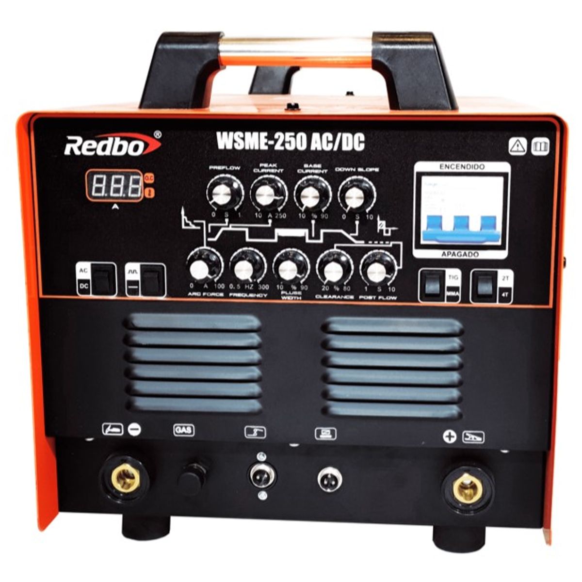 REDBO - Soldadora TIG WSME-250 ACDC