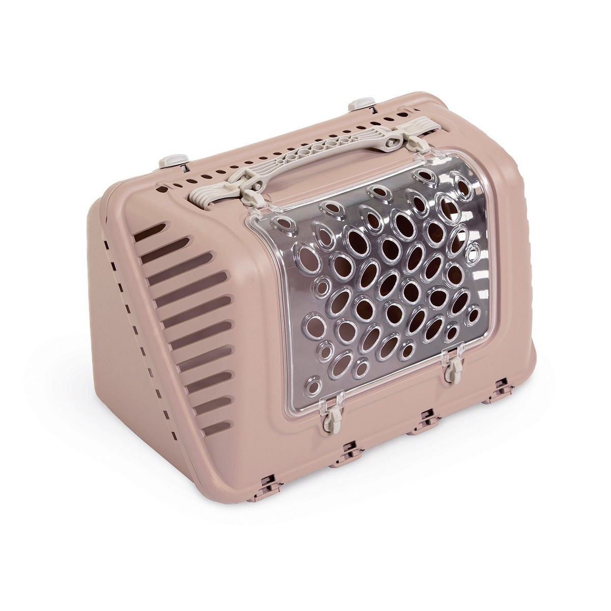 MPS - Bolso Transporte de Mascotas P-Bag con correa Rosa Opaco MPS