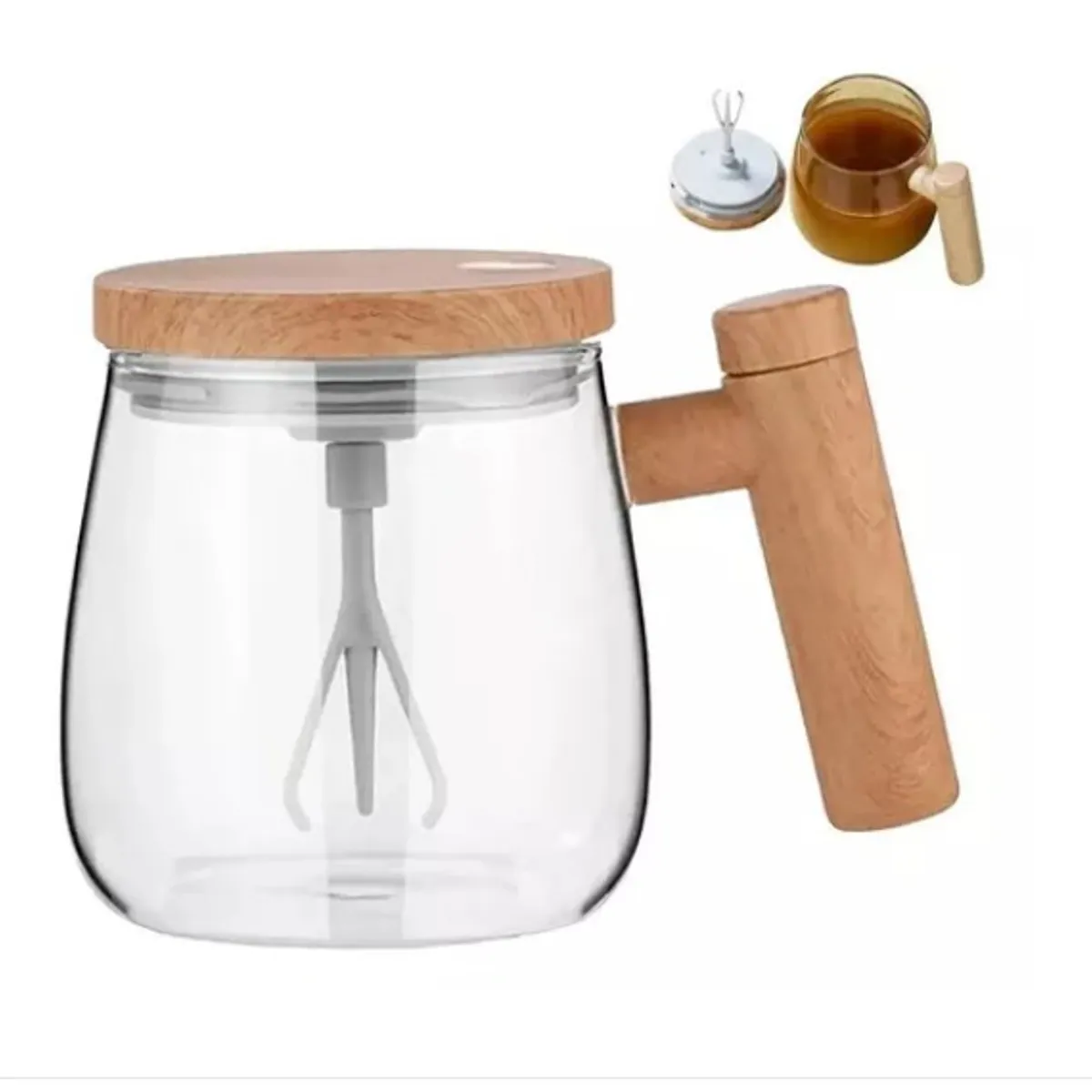 GENERICO - Taza Mug Eléctrico Con Mezclador Automático 400ml Té Café