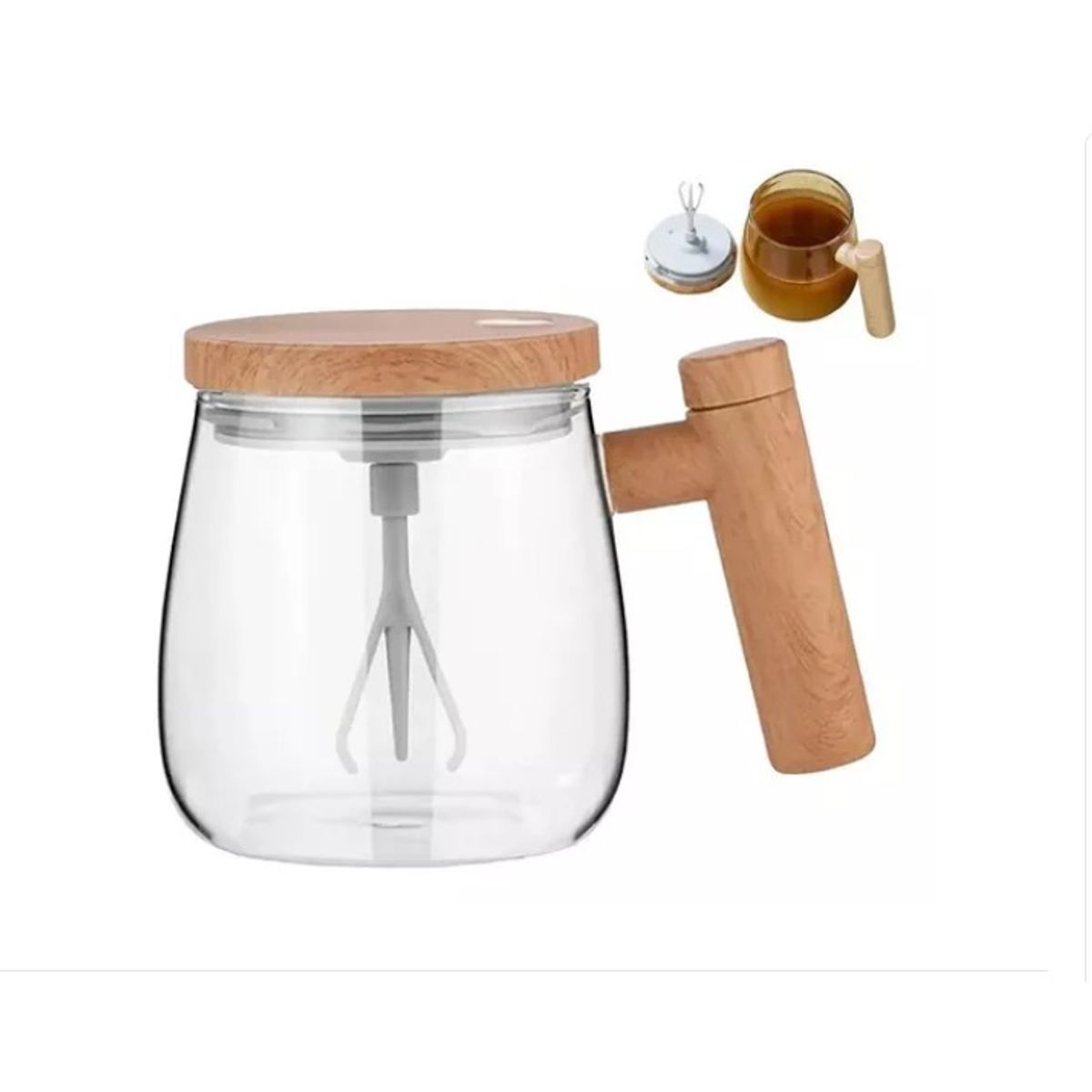 GENERICO - Taza Mug Eléctrico Con Mezclador Automático 400ml Té Café